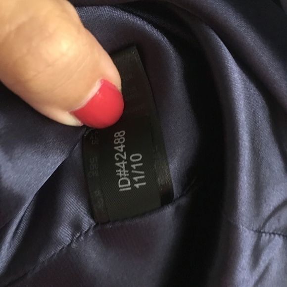 3/$15 Express Ruched Color Block Sleeveless Dress Pleated Double Cowl Ne… - Picture 4 of 5